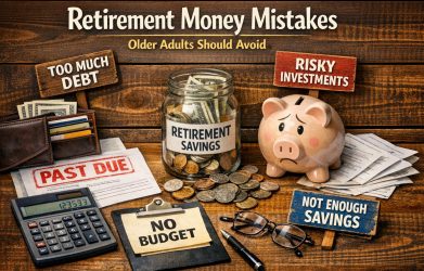 Retirement Money Mistakes Older Adults Should Avoid